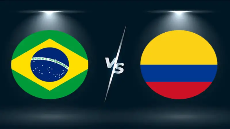 Nhận định bóng đá, soi kèo Brazil vs Colombia 08h 03/07/2024